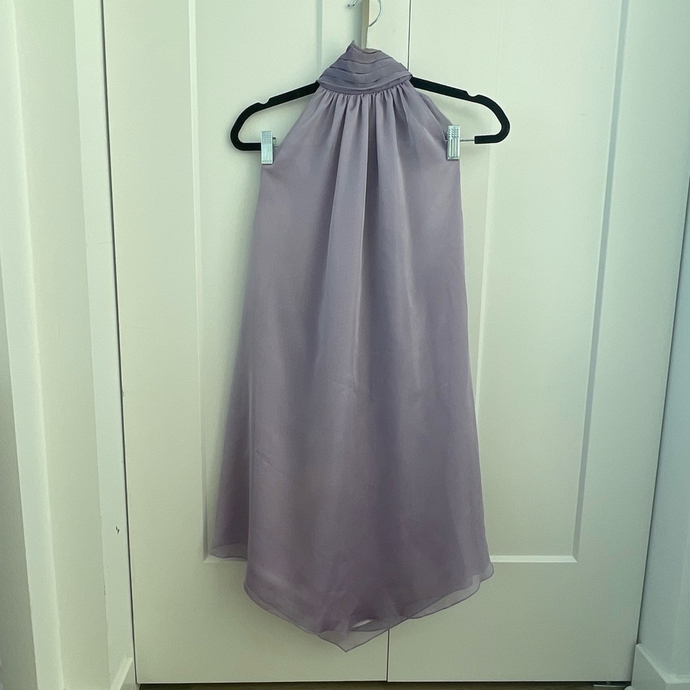 ALICE + OLIVIA - Mini Halter Open Back Dress (Size Small)